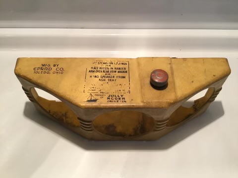 Jolly Roger Drive-In Theatre - Old Speakers (newer photo)